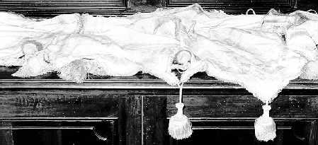 baldacchino processionale - manifattura italiana (sec. XIX)