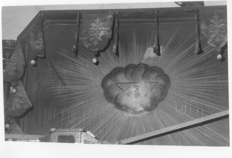 baldacchino d'altare - ambito lunigianese (sec. XIX)