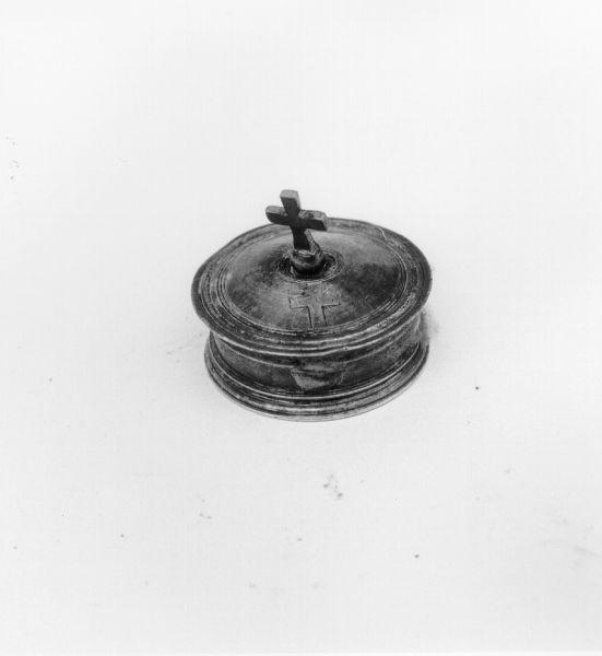 scatola per ostie - bottega italiana (sec. XVIII)