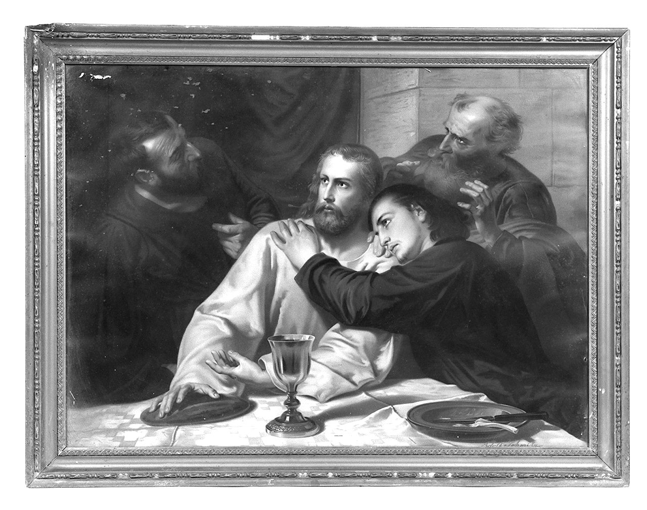 ultima cena (stampa) - ambito italiano (fine/inizio secc. XIX/ XX)