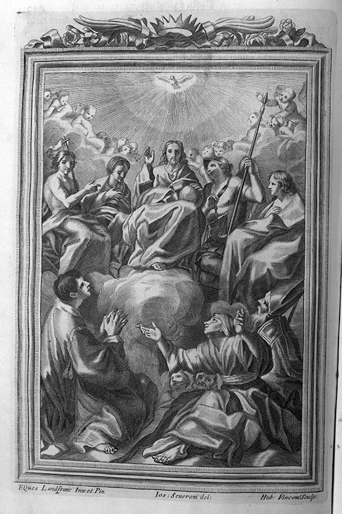 episodi della vita di Cristo, della Madonna e di santi (stampa, serie) di Vincent Hubert, Severoni Giuseppe, Romanelli Giovanni Francesco detto Raffaellino, Muziano Girolamo detto Mosciano, Maratta Carlo, Barbieri Giovanni Francesco detto Guercino, Reni Guido, Salini Tommaso, Lanfranco Giovanni, Carracci Annibale, Sanzio Raffaello detto Raffaello, Pronti Cesare (sec. XVIII)