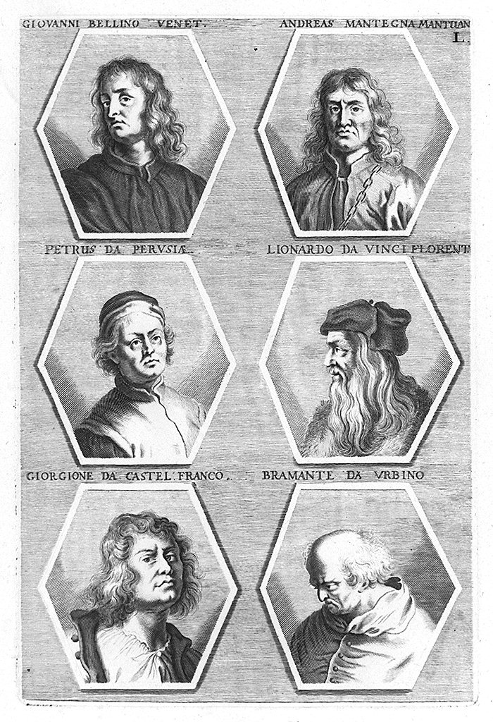 ritratti di pittori (stampa) - ambito italiano (secc. XVIII/ XIX)