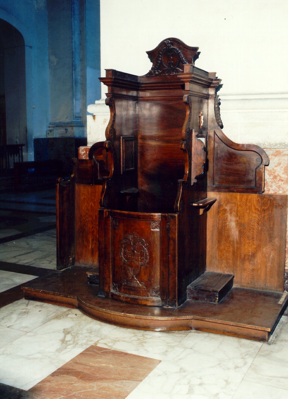 confessionale, serie - produzione siciliana (Fine/inizio secc. XVIII/ XIX)