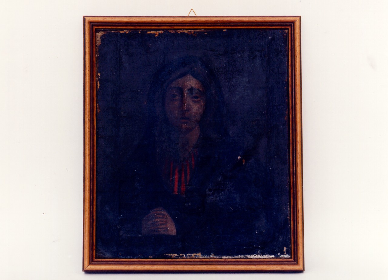 Madonna Addolorata (dipinto) - ambito siciliano (sec. XVI)