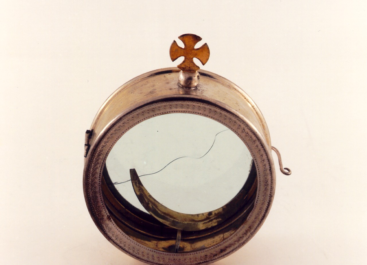 teca-lunetta - bottega siciliana (Seconda metà sec. XIX)