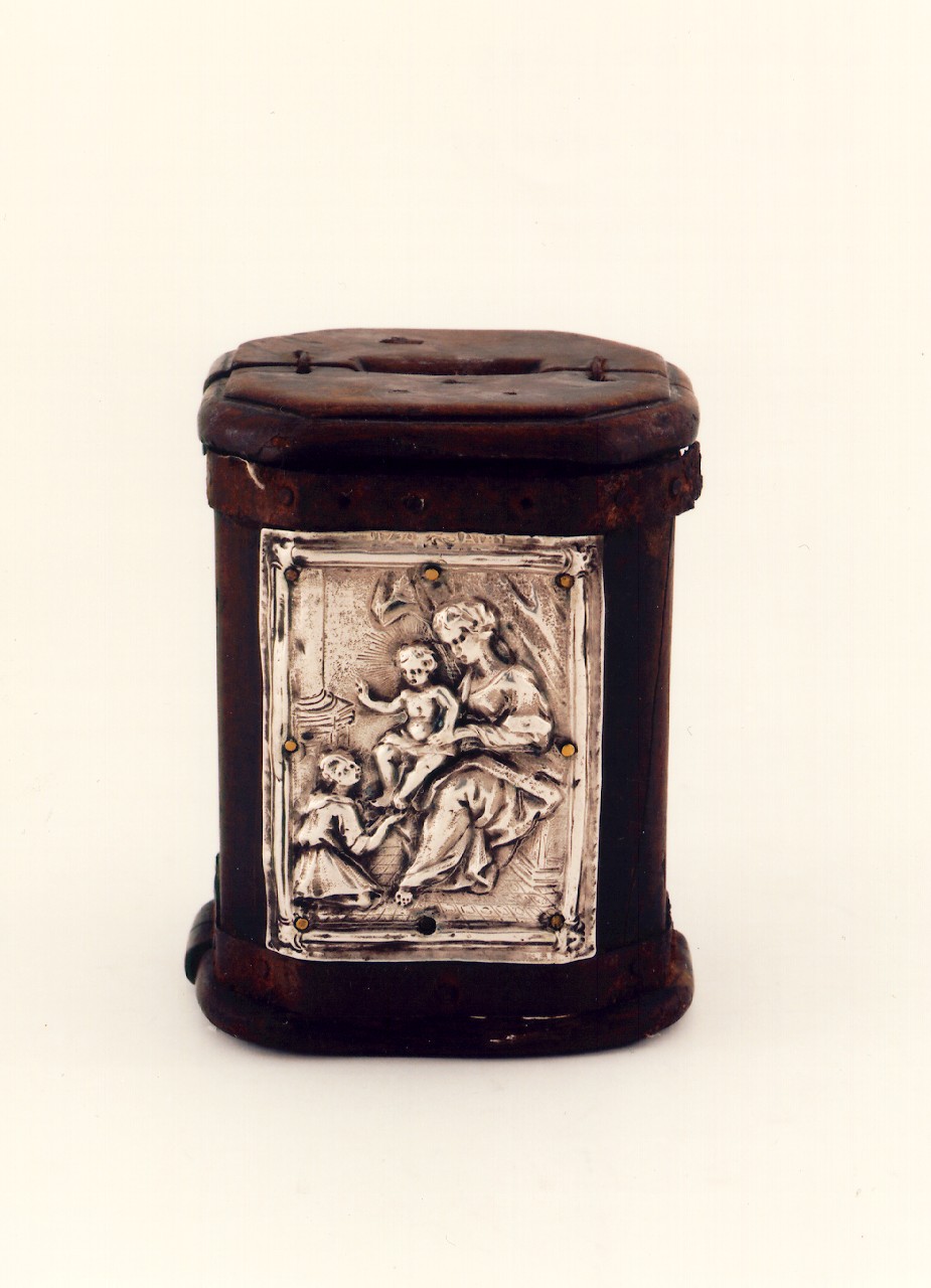 bussolotto per elemosine - ambito cappuccino, bottega siciliana (sec. XVIII, sec. XIX)