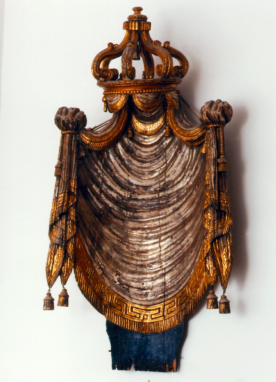 TRONETTO PER ESPOSIZIONE EUCARISTICA - produzione siciliana (Seconda metà sec. XIX)