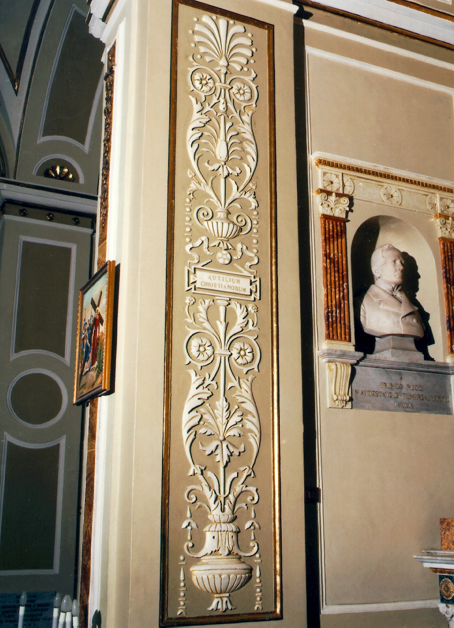 decorazione a rilievo, serie - ambito siciliano (sec. XX)