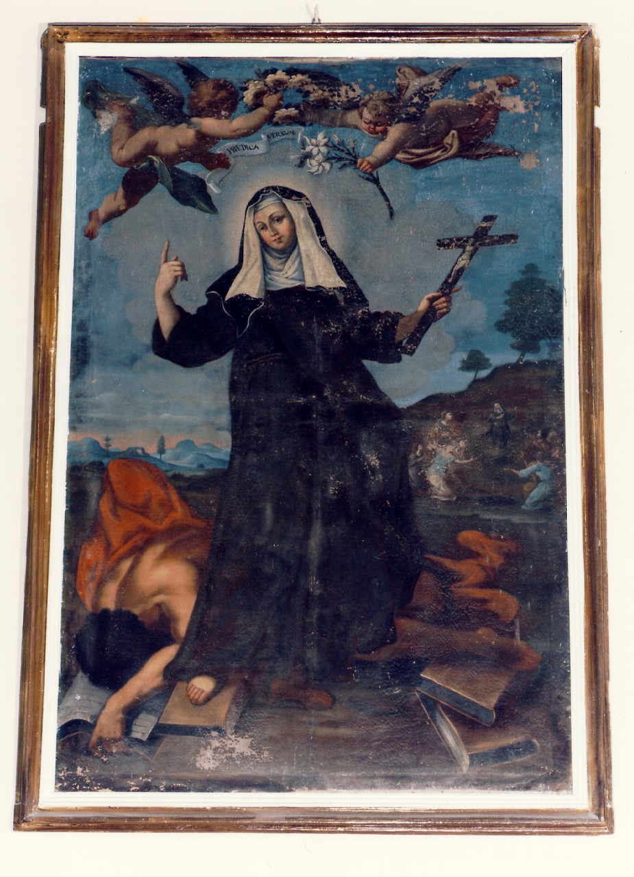 Santa Caterina da Siena (dipinto) - ambito siciliano (sec. XVIII)