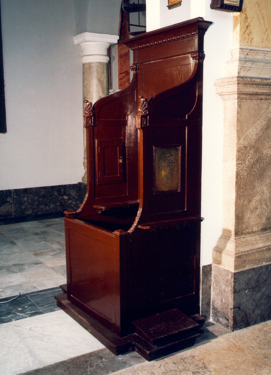 confessionale, serie - produzione siciliana (fine sec. XIX)