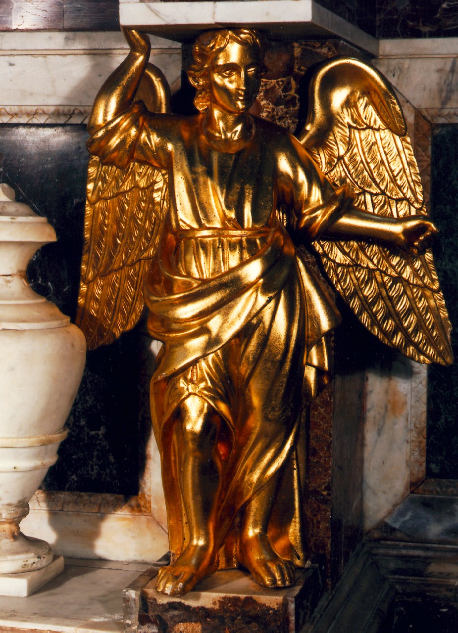 angelo (statua) - ambito siciliano (Seconda metà sec. XIX)