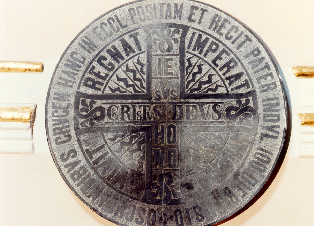 targa devozionale - ambito italiano (sec. XX)