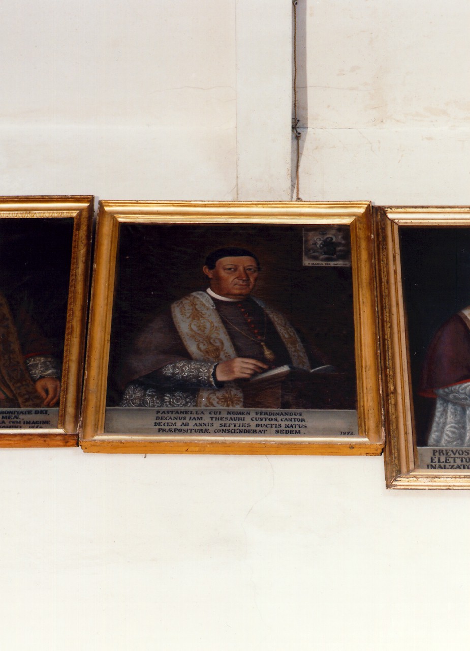 ritratto del preposto Ferdinando Pastanella (dipinto) - ambito siciliano (sec. XIX)