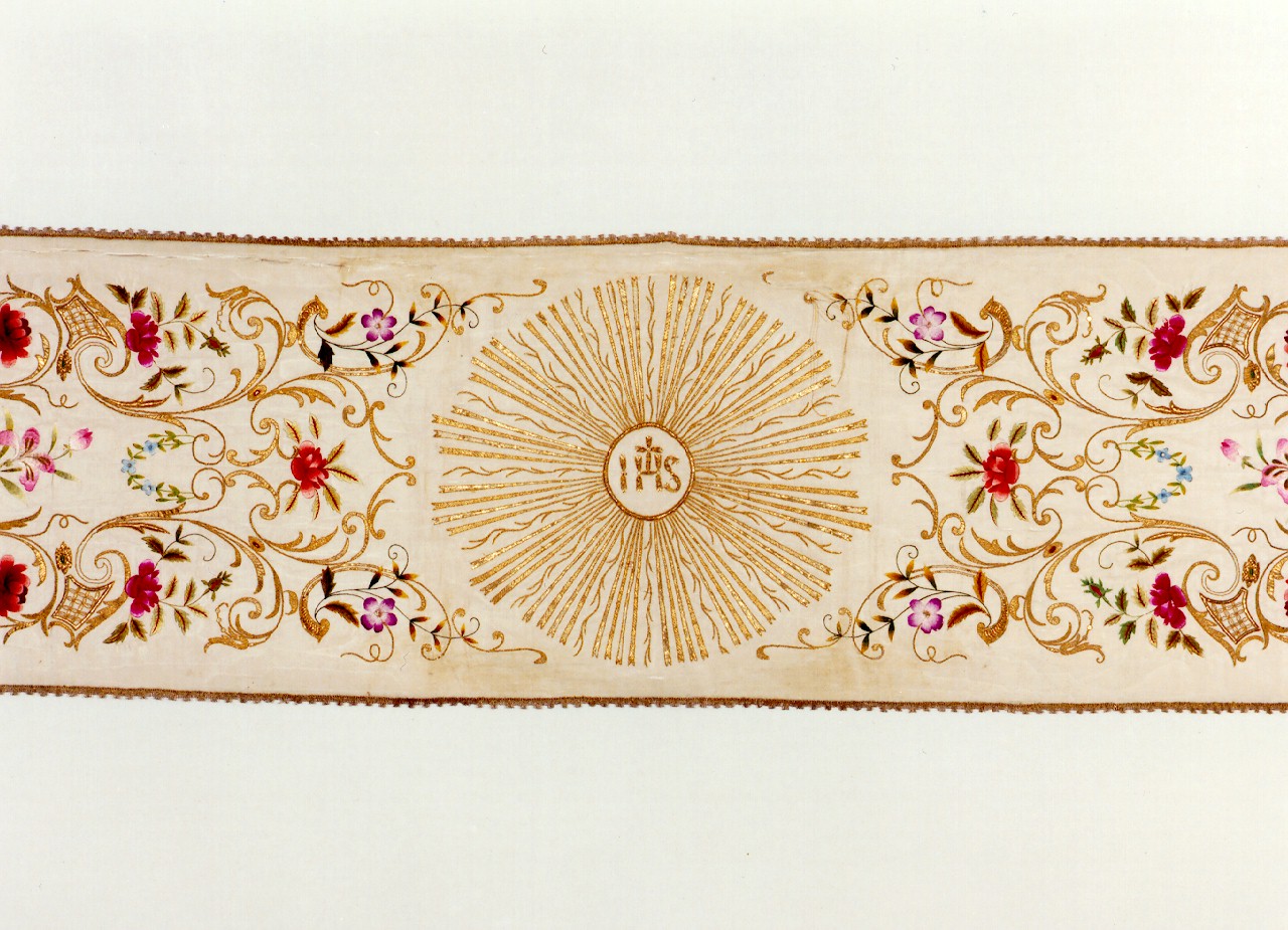 velo omerale - manifattura siciliana (sec. XIX)