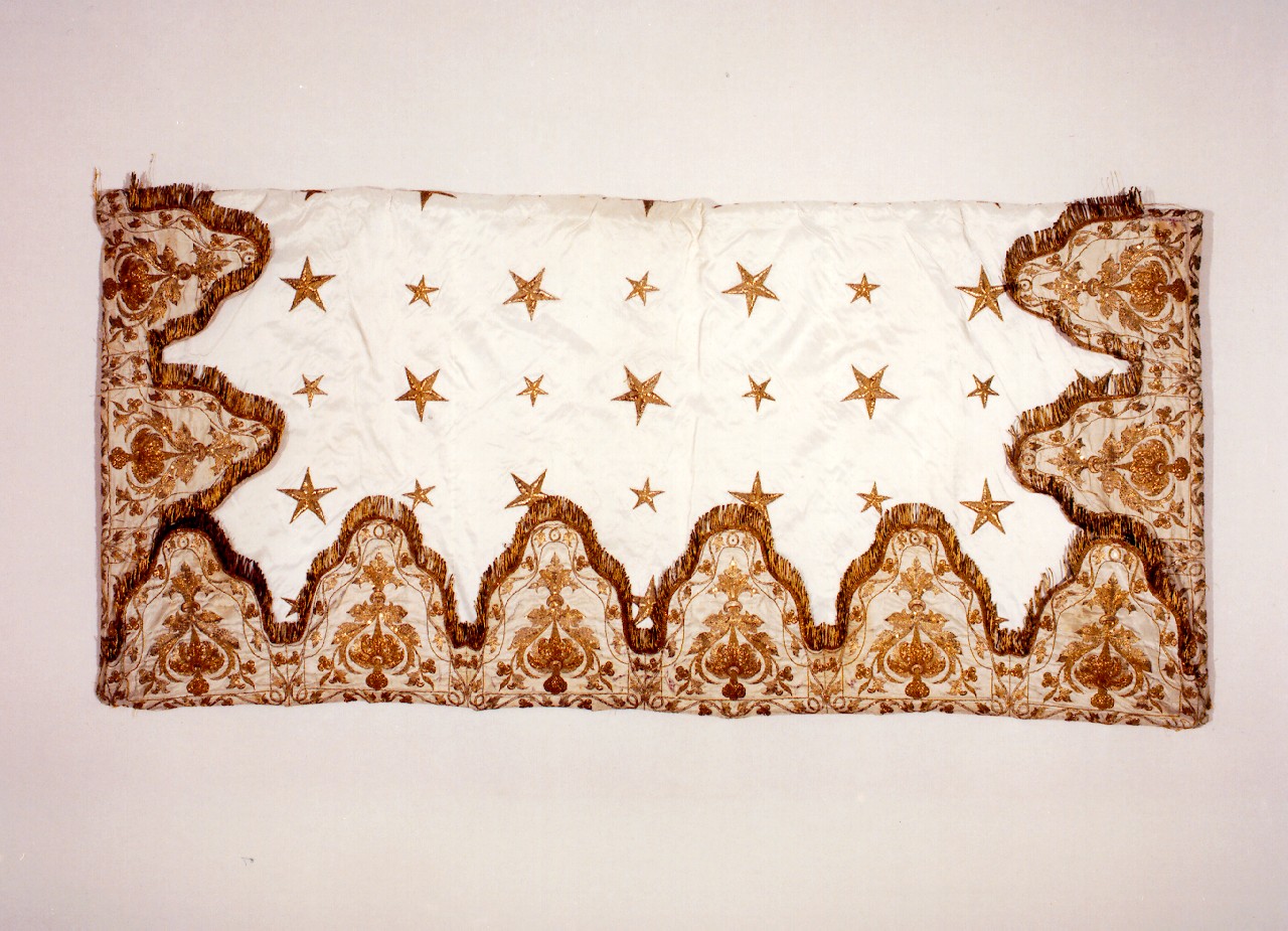 cielo di baldacchino processionale - manifattura siciliana (sec. XVIII)