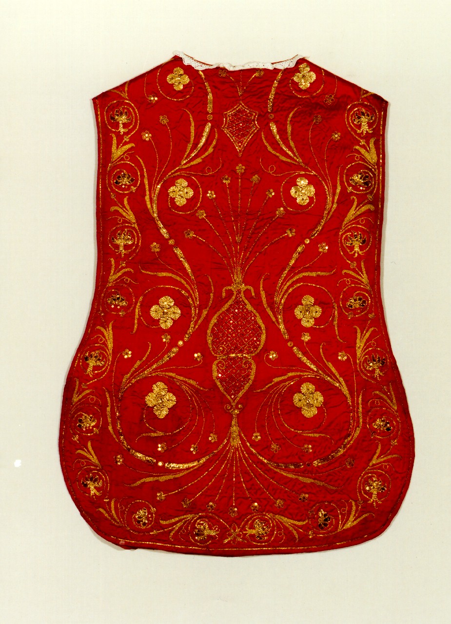 pianeta - manifattura siciliana (sec. XIX)