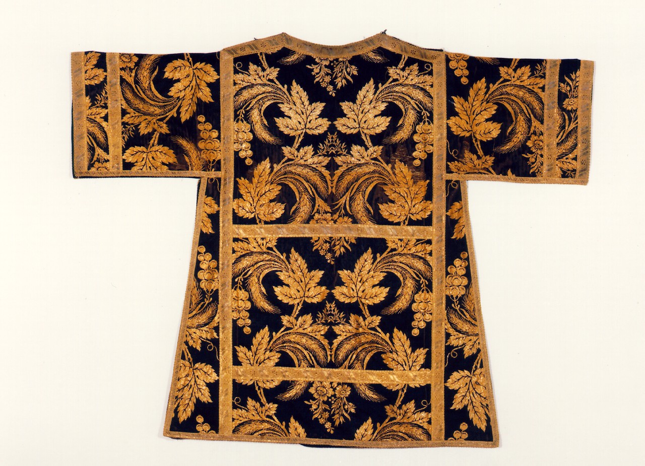 dalmatica, serie - manifattura siciliana (primo quarto sec. XX)