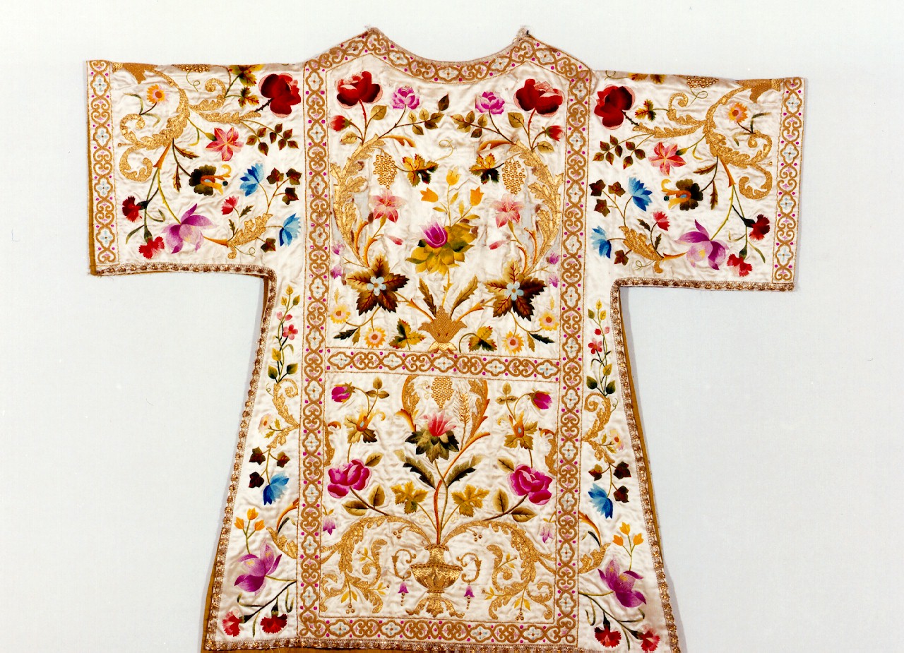 dalmatica, serie - manifattura siciliana (Prima metà sec. XIX)