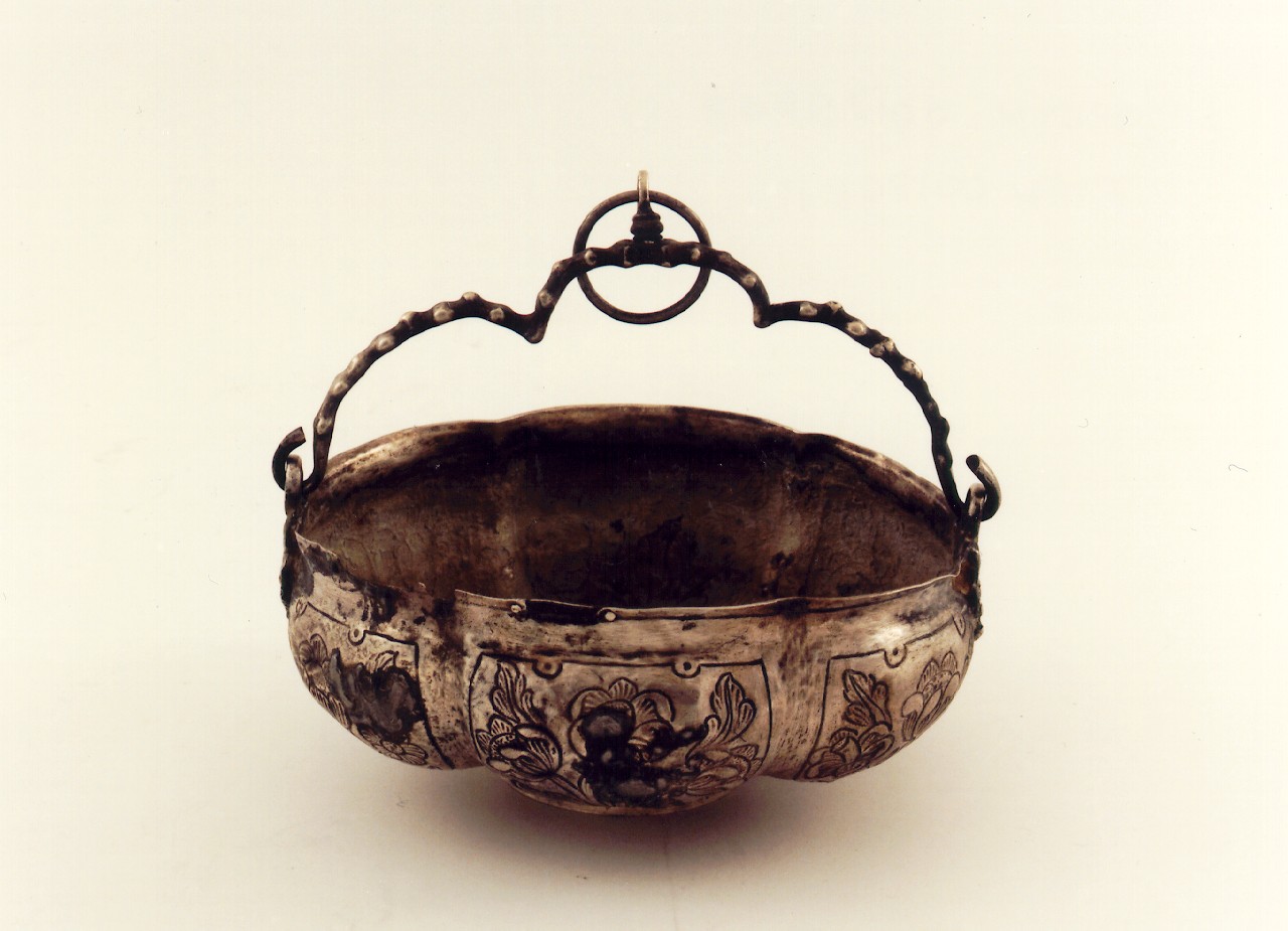 secchiello per acqua benedetta - bottega siciliana (Seconda metà sec. XVIII)