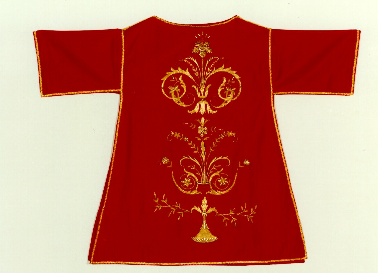 dalmatica, serie - manifattura siciliana (Seconda metà sec. XVIII)