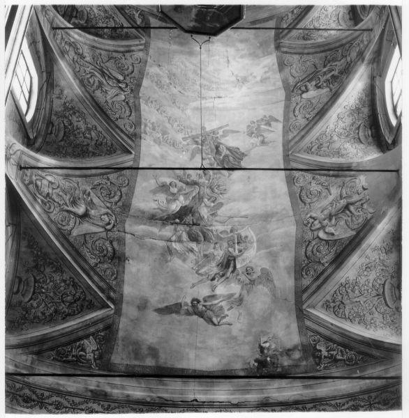 EPISODI DELL'ANTICO E DEL NUOVO TESTAMENTO (decorazione pittorica, serie) di Ademollo Luigi (sec. XIX)