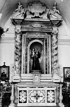 altare - ambito apuoversiliese (sec. XVIII)