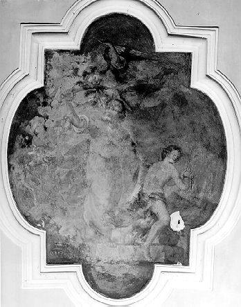SACRIFICIO DI ISACCO (dipinto) di Carlini Alberico Clemente (sec. XVIII)