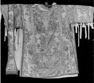 dalmatica, serie - manifattura italiana (sec. XIX)