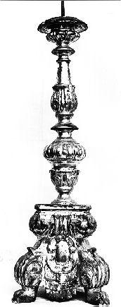 candelabro, serie - ambito toscano (sec. XVIII)