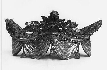 baldacchino di tronetto per esposizione eucaristica - ambito toscano (fine sec. XVIII)