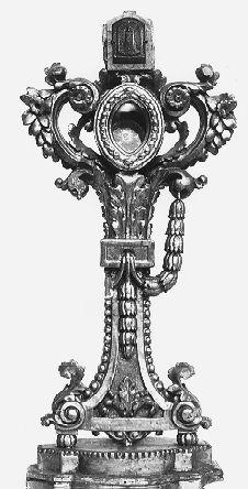 reliquiario - ambito toscano (inizio sec. XIX)