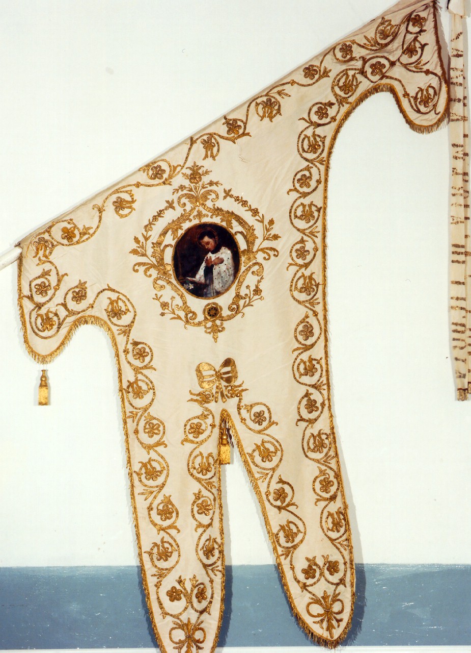 stendardo processionale - manifattura siciliana (sec. XIX)