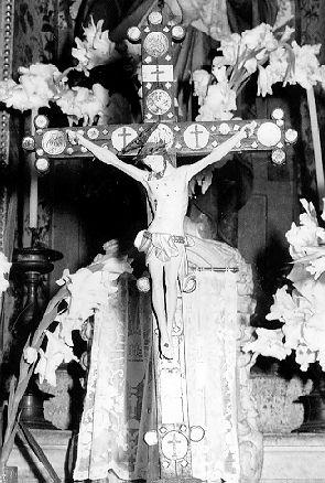 croce d'altare di Cipriani Dionisio (bottega), Cipriani Roberto (bottega) (sec. XVIII, sec. XIX)