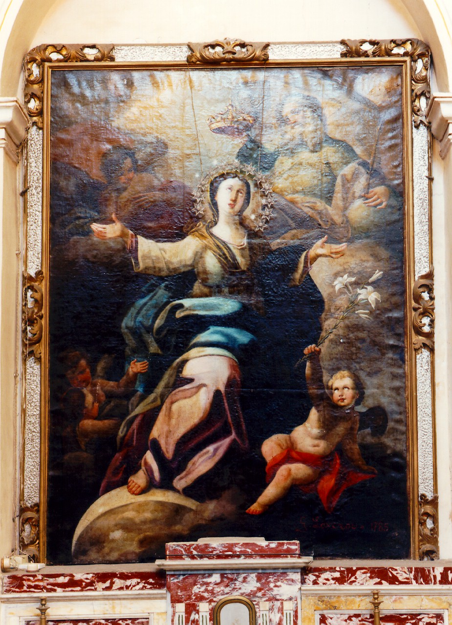 cornice - produzione siciliana (fine sec. XVIII)