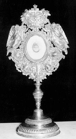 reliquiario - bottega toscana (seconda metà sec. XIX)