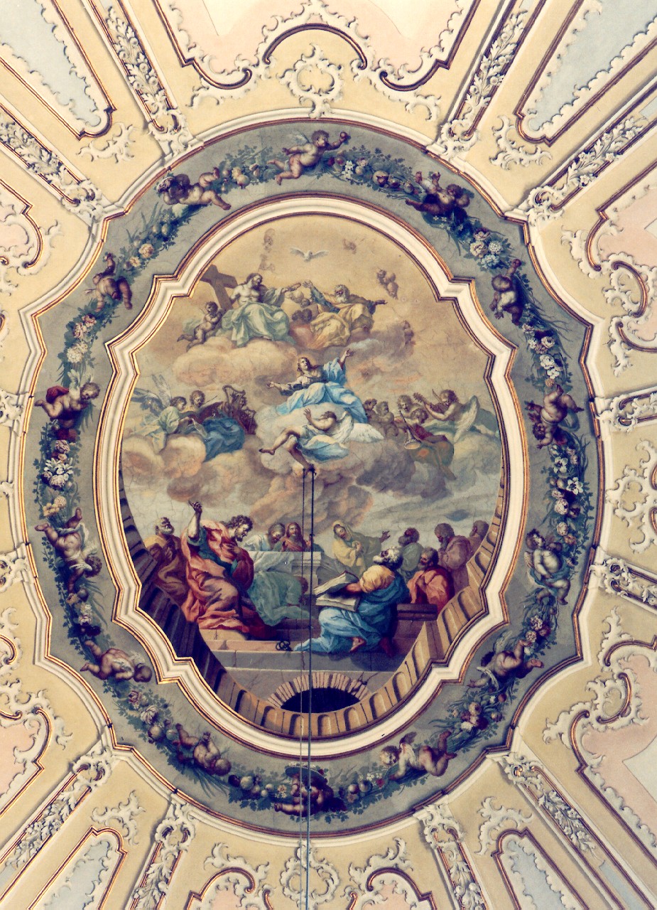 Assunzione della Madonna (dipinto murale) - ambito siciliano (ultimo quarto sec. XVIII)