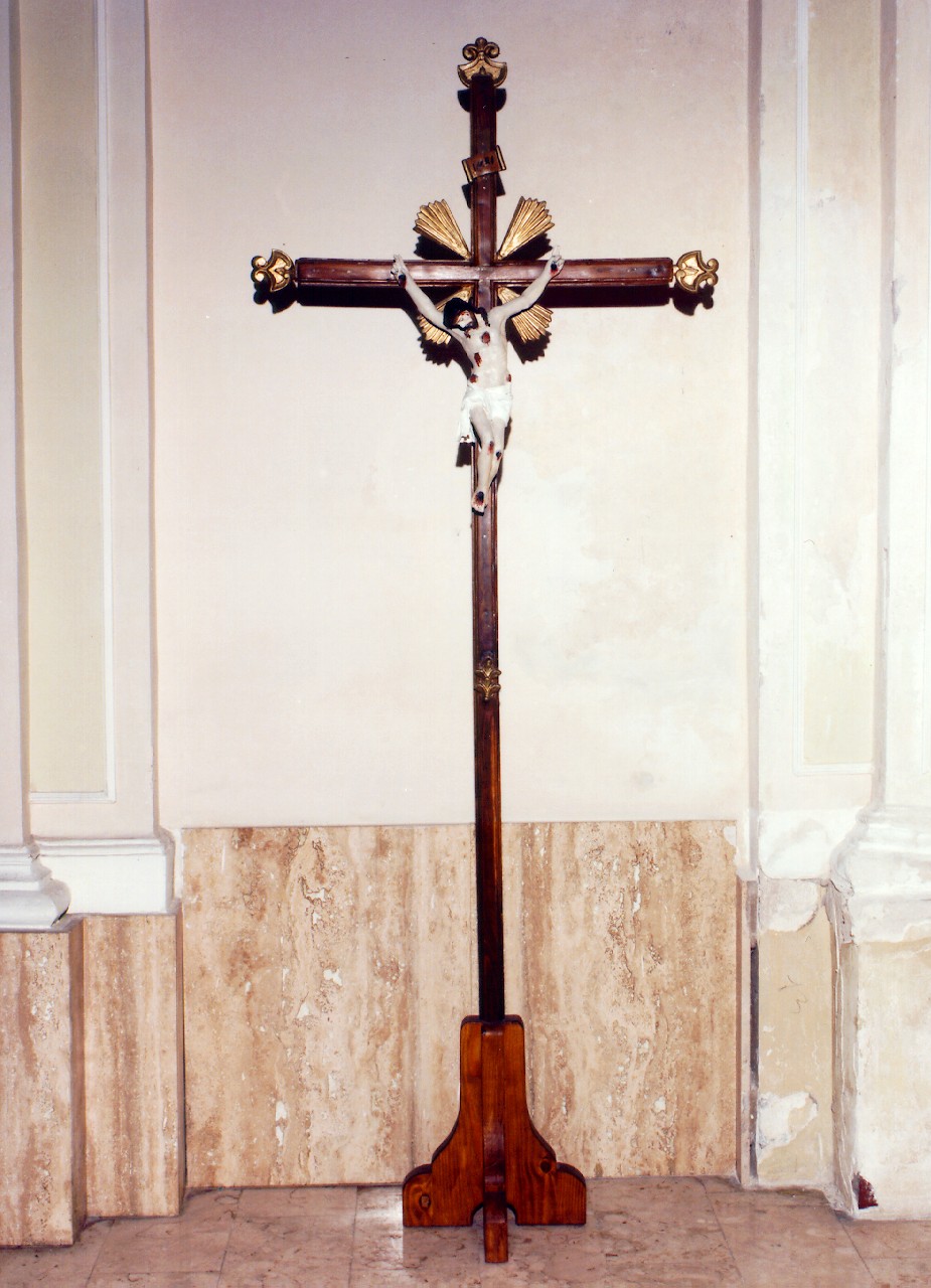 crocifisso - ambito siciliano (sec. XVIII)