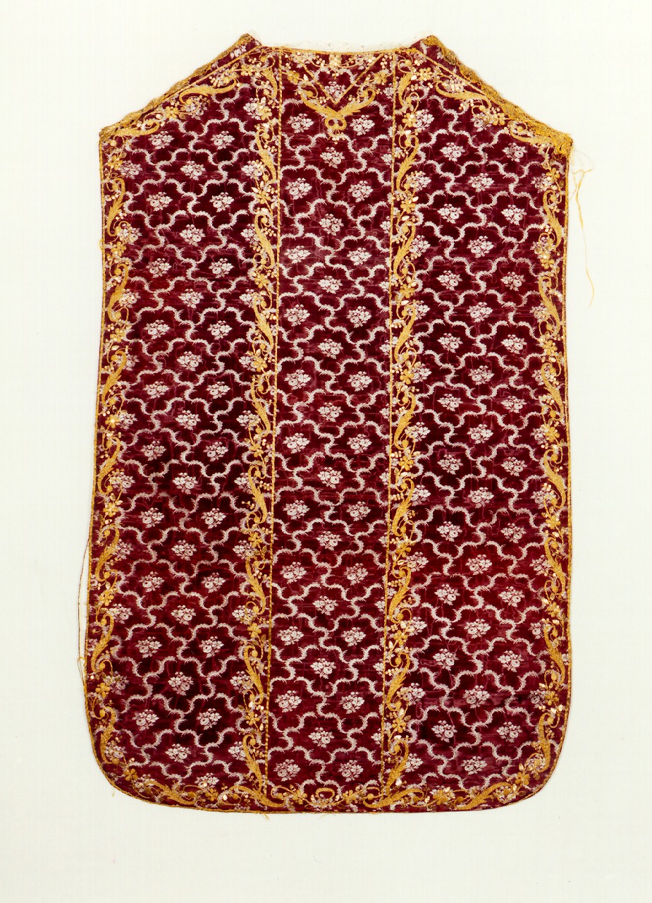 pianeta - manifattura siciliana (sec. XIX)