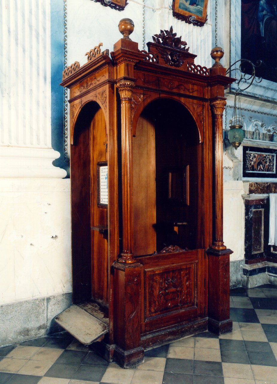 confessionale, serie - produzione siciliana (primo quarto sec. XX)