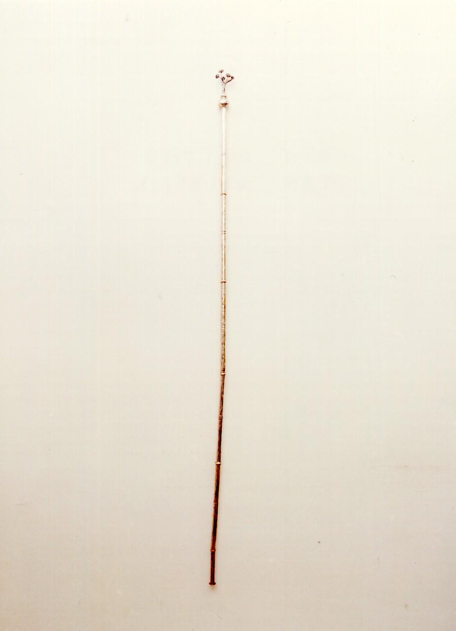 verga fiorita (attributo iconografico) - bottega siciliana (Seconda metà sec. XVIII)