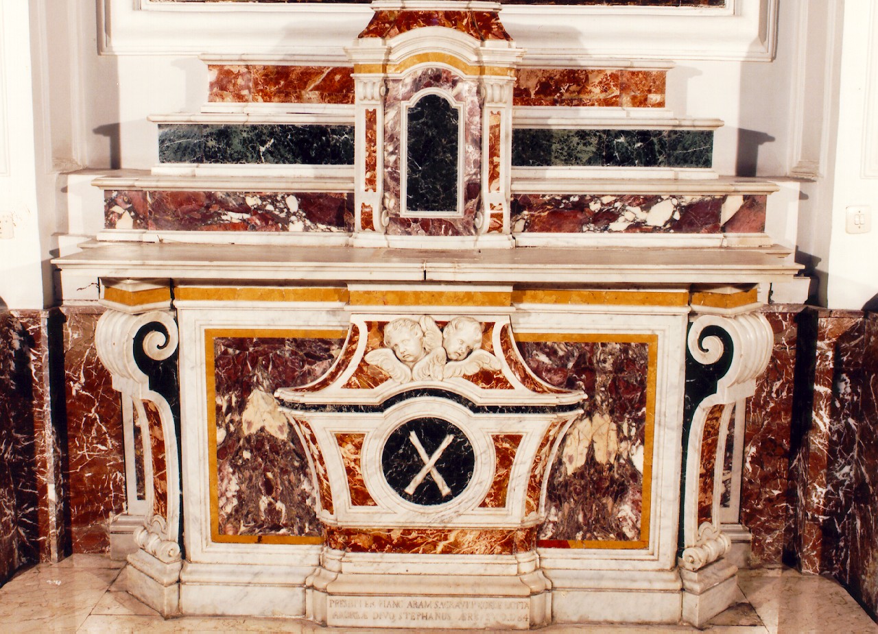 altare - a blocco - ambito siciliano (sec. XVIII)