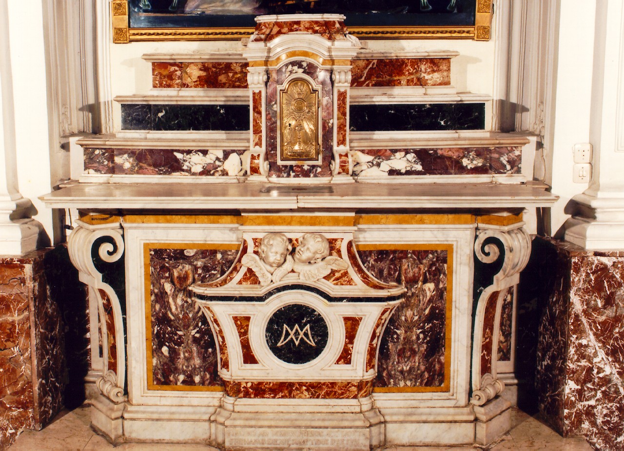 altare - a blocco - ambito siciliano (sec. XVIII)