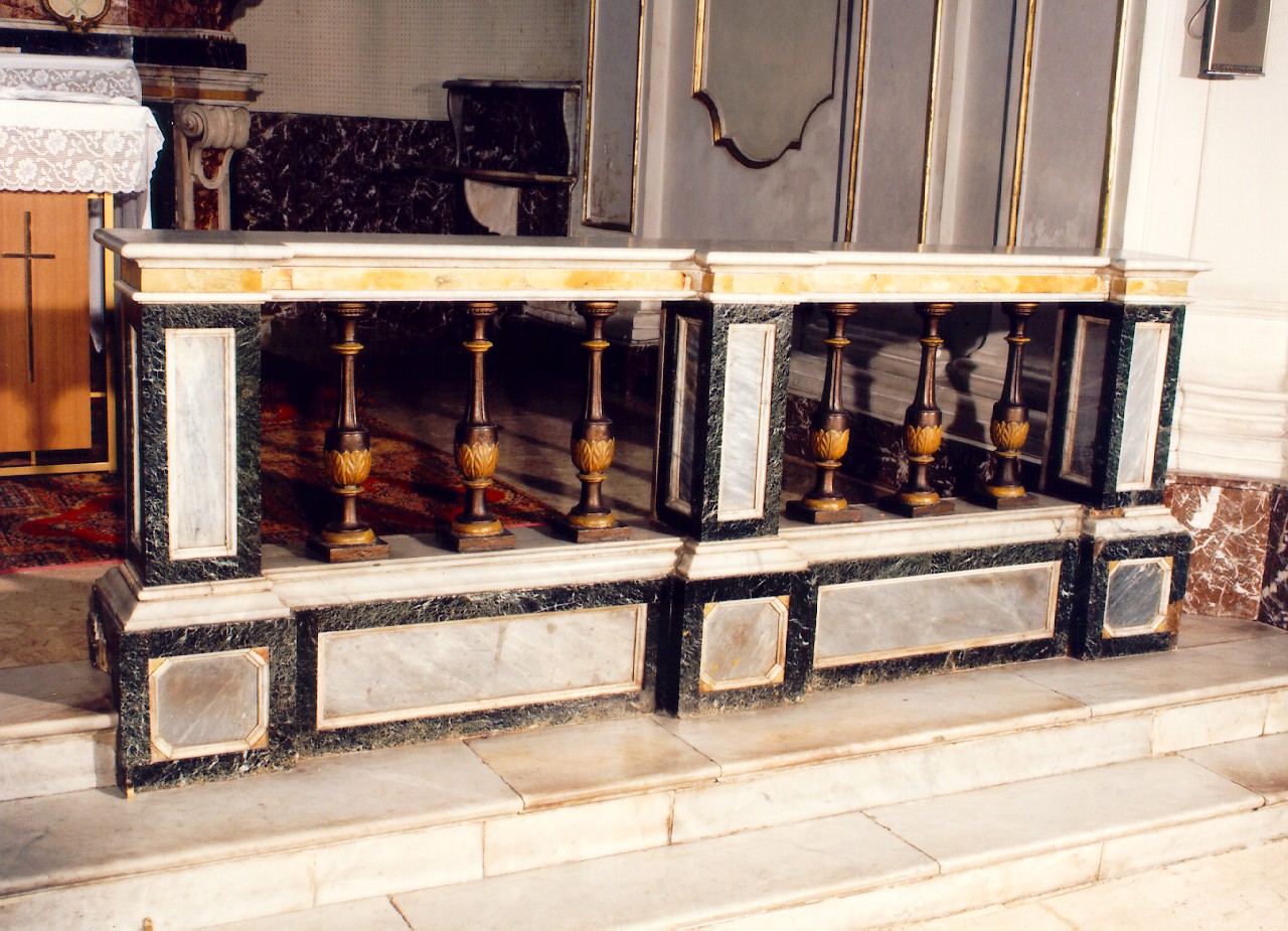 balaustrata - ambito siciliano (fine sec. XIX)