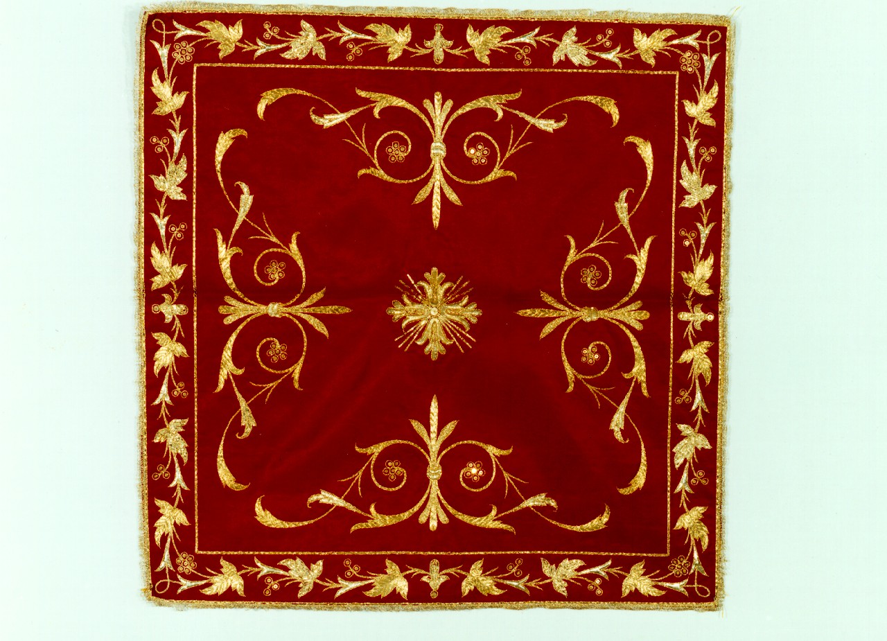 velo di calice - manifattura siciliana (primo quarto sec. XX)