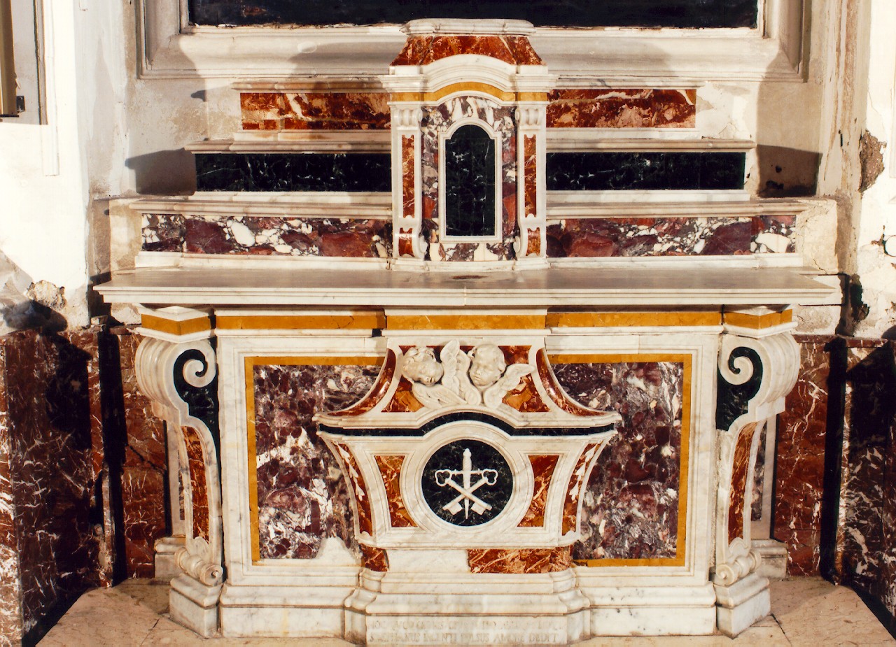 altare - a blocco - ambito siciliano (sec. XVIII)