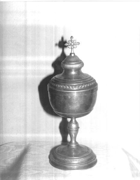 pisside - bottega toscana (fine/inizio secc. XIX/ XX)