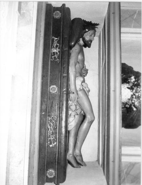 CRISTO MORTO (scultura) - bottega toscana (fine/inizio secc. XVIII/ XIX)