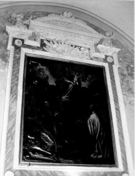 cornice architettonica - bottega toscana (sec. XVIII)