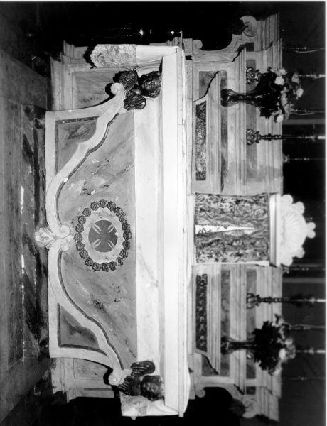 altare maggiore - bottega toscana (sec. XVIII)