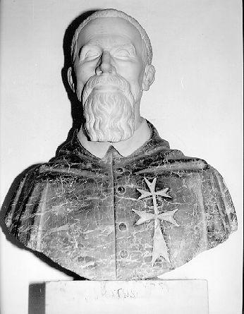 busto maschile (busto) - bottega toscana (sec. XVII)